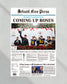 2023 Rose Bowl Champions: 'COMING UP ROSES' - Michigan Beats Alabama Framed Print - Title Game Frames