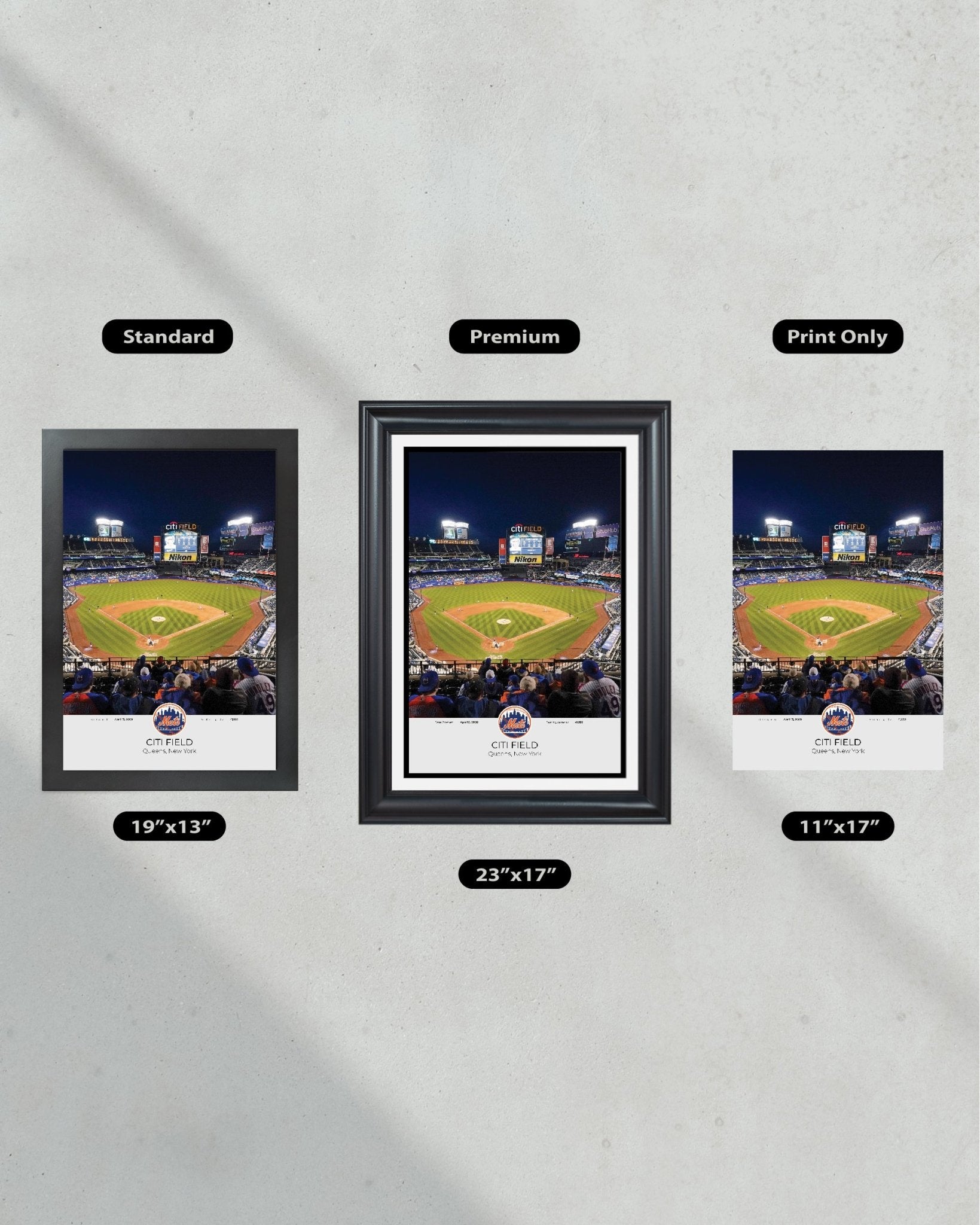 Mets Frame Shop New York Mets Citi Field Baseball Framed Newspaper Headlines ...